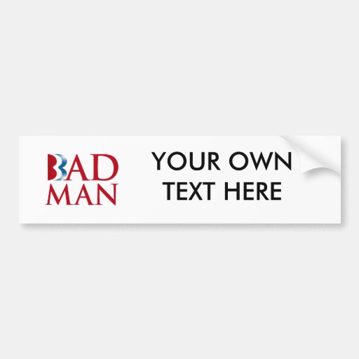 Romney est un mauvais Man.png Adhésifs Pour Voiture