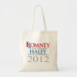 ROMNEY HALEY 2012 HOOGSTE VP.png Canvas Tassen