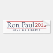 ron_paul_2012_give_me_liberty bumperstickers