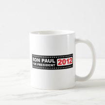Ron Paul voor President 2012 Koffie Mok