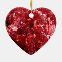 rood Kerstmishart Kerst Ornamenten