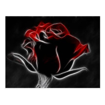 Rood van Fractalius nam toe Wenskaart