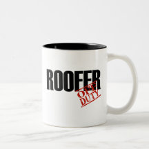 ROOFER QUI N'EST PAS DE SERVICE MUG