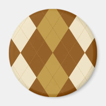 Room en Bruine Magneet Argyle