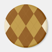 Room en Bruine Magneet Argyle