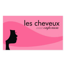 rose de 311-Les Cheveux | Cartes De Visite Personnelles