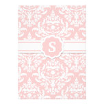 rose de damassé du monogramme 311-Marissa Faire-part