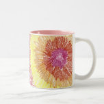 rose de tasse de feux d'artifice