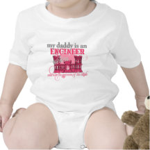 Rose d'ingénieur de papa t-shirt