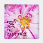 Rose pour des survivants ! dahlia de défenseur de 