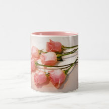 Roses de bébé mugs à café