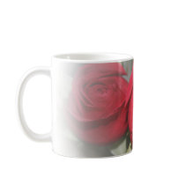 Roses rouges mous romantiques