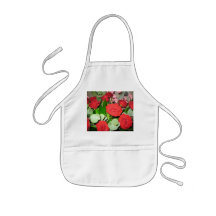 Roses rouges tabliers