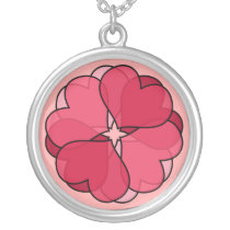 Rosette de coeur de Valentine