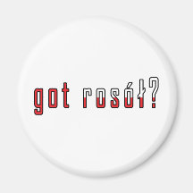 rosol obtenu ? Drapeau Magnets