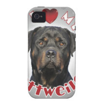 Rottweiler Étui iPhone 4/4S
