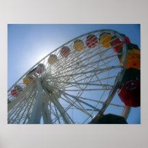 Roue Pacifique de parc Posters