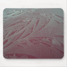 Rouge de glace (foncé) tapis de souris