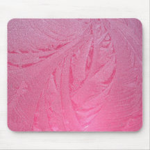 Rouge de glace tapis de souris