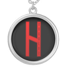 Rouge de Hagalaz Rune Pendentifs