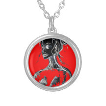 Rouge naturel pendentif