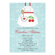 Rouge nuptiale et bleu d'invitation de douche de t