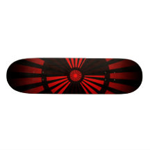 rouge-ombre-nuc planches à roulettes customisées