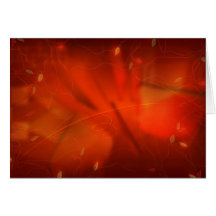Rouge traditionnel de Noël Carte De Vœux