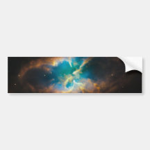 Rougeoyer de nébuleuse planétaire de NGC 2818 Adhésifs Pour Voiture