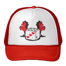 roulez les matrices ! chevaux chanceux casquettes