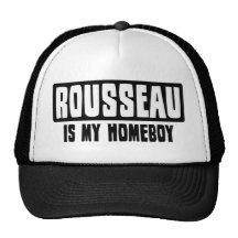 Rousseau est mon Homeboy Casquettes De Camionneur