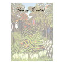 Rousseau - Exotisch Landschap Uitnodigingen