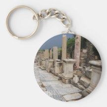 Route romaine antique dans la ville d'Ephesus, Tur Porte-clés