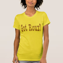 Roux obtenus ? t-shirts