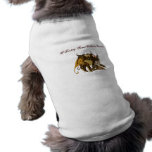 Royals, une création de collection de forêt d'imag tee-shirt pour chien