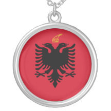 Royaume drapeau d'Albanie, Albanie Colliers Personnalisés