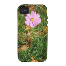 roze bloem iPhone 4 cover