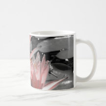 Roze Bloem Koffie Mok