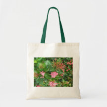 Roze Bloemen Tas