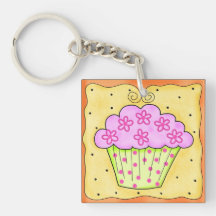 Roze en Groene Cupcake met de Zeer belangrijke Ket