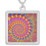 Roze Gekke Fractal Sieraden