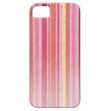 Roze Gestreepte IPhone 5 Geval iPhone 5 Case-Mate Hoesje