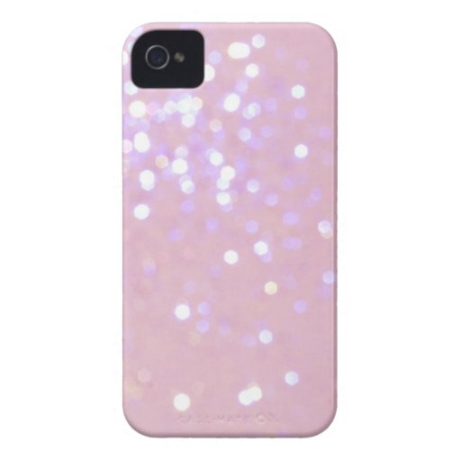 Roze/het Witte baby schittert iPhone 4 Dekking Case-Mate iPhone 4 Hoesjes