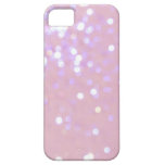 Roze/het Witte baby schittert iPhone 5 Dekking iPhone 5 Hoesje