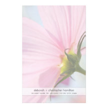 Roze Kosmos • Kantoorbehoeften Gpersonaliseerd Briefpapier