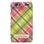 Roze, Limoen & het Oranje Geval van de Telefoon va Droid RAZR Hoesjes