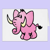 Roze Olifant kaarten