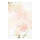 Roze Orchidee • Kantoorbehoeften Aangepast Briefpapier