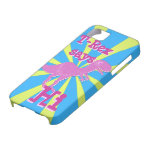 Roze Paarse t-Rex zegt hallo iPhone 5 Case-Mate Hoesjes