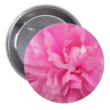 Roze Pioen Speldbutton